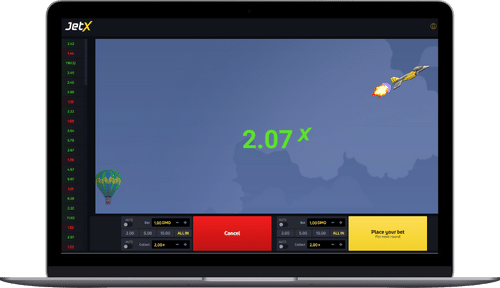 Jet X falls into the category of crash gambling games