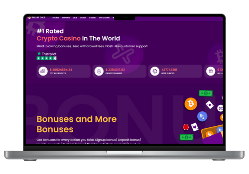 TrustDice Crash casino game offers a user-friendly game interface