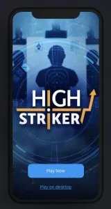 High Striker game is available and seamlessly operates on both Android and iOS platforms