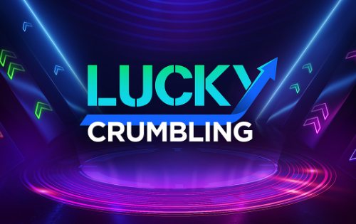 Lucky Crumbling slot operates as a multiplayer game in the style of a crash game