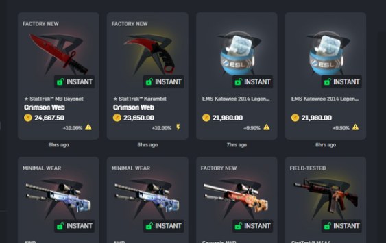 Rust gambling sites exist, offering a diverse range of crash games, with some even featuring their own dedicated skin marketplaces