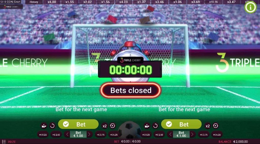 The first step to playing Goal Crash is to find a reliable Goal Crash casino. You can either dive into the research or choose one of the websites listed above. 