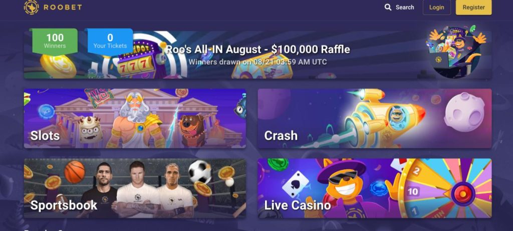 If you are looking for something special for your spare time, take notice of Roobet casino crash games